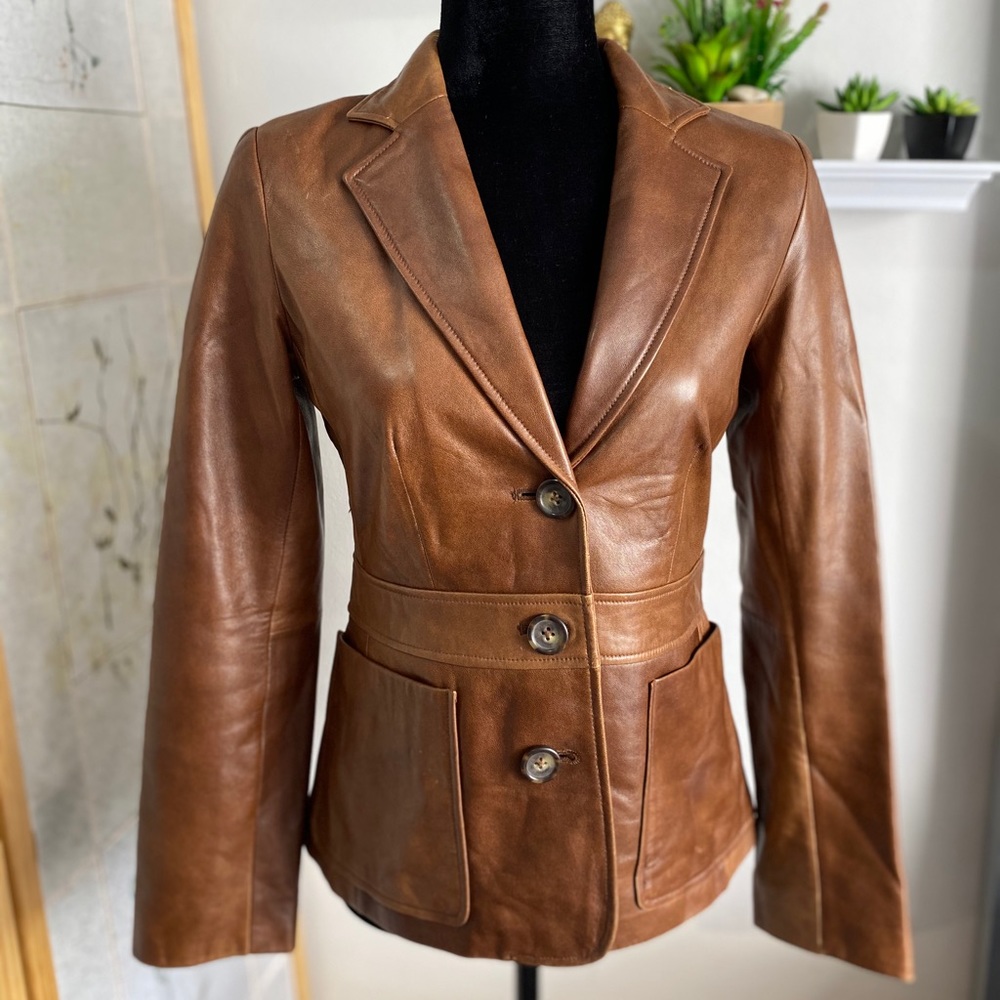 BANANA REPUBLIC Leather Jacket